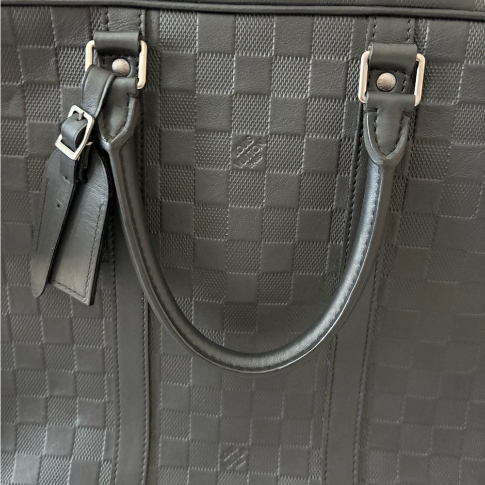 Louis Vuitton Black Infini Leather Briefcase - Picture 13 of 16